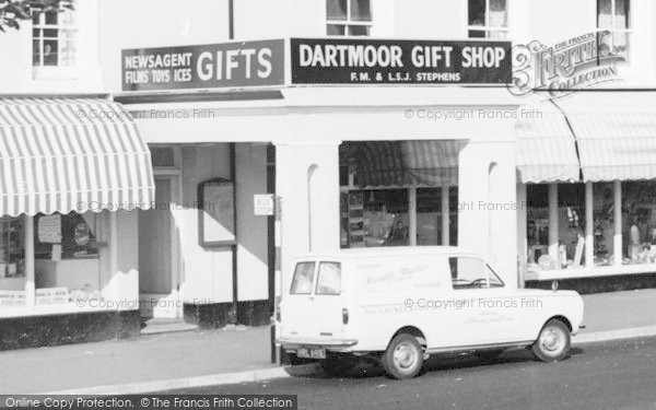 Photo of Princetown, Dartmoor Gift Shop c.1965