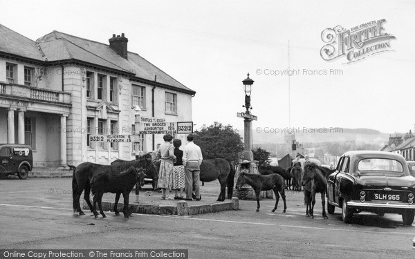 Photo of Princetown, Dartmoor Ponies c.1960
