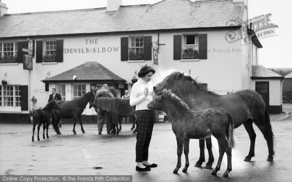 Photo of Princetown, Dartmoor Ponies c.1965