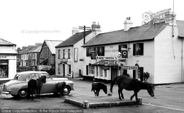Photo of Princetown, Dartmoor Ponies c.1965