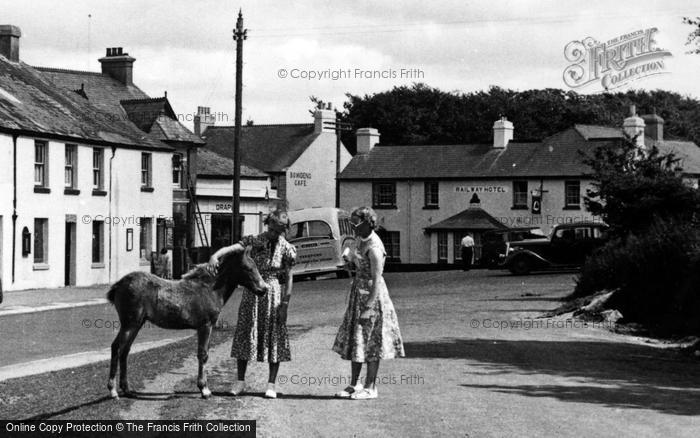 Photo of Princetown, Foal On The Green c.1955
