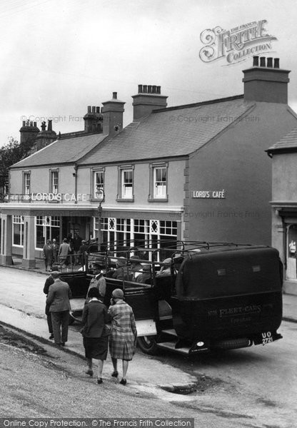 Photo of Princetown, Lord's Cafe 1931