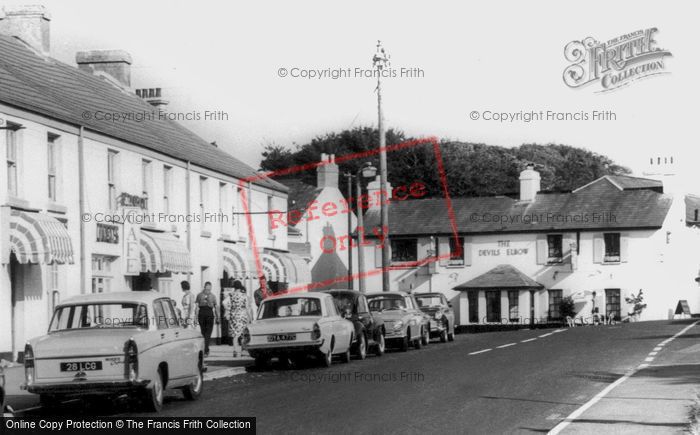 Photo of Princetown, Tavistock Road And The Devils Elbow c.1965