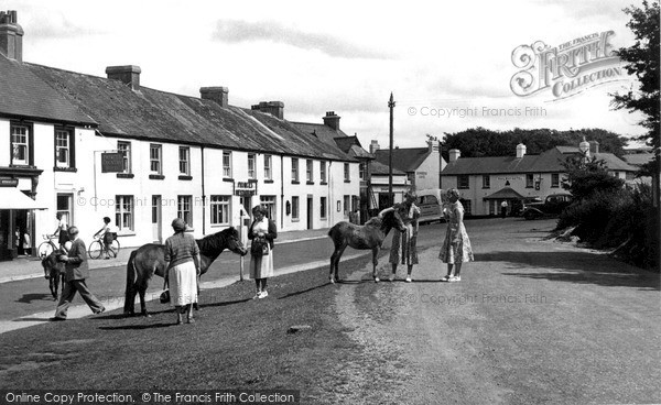 Photo of Princetown, The Green c.1955