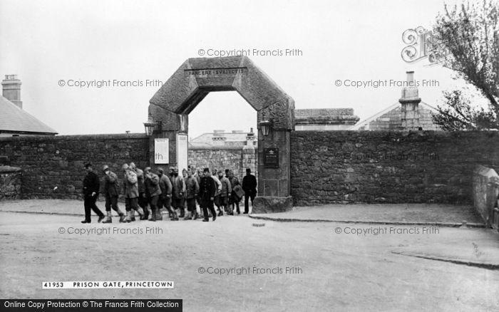 Photo of Princetown, The Prison Gate 1898