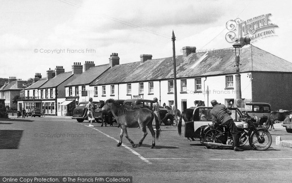 Photo of Princetown, The Square c.1955