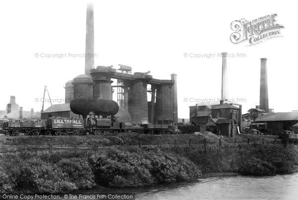 Photo of Priorslee, Furnaces At The Lilleshall Company Ironworks 1899