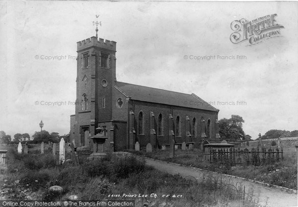 Photo of Priorslee, St Peter's Church 1899