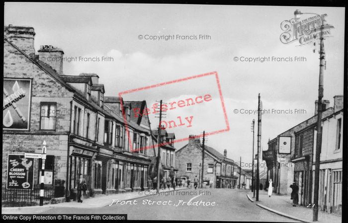 Photo of Prudhoe, Front Street c.1950
