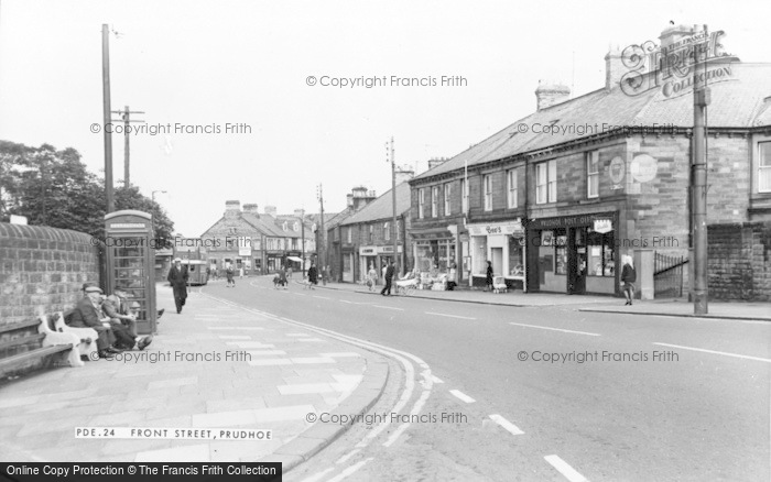 Photo of Prudhoe, Front Street c.1960