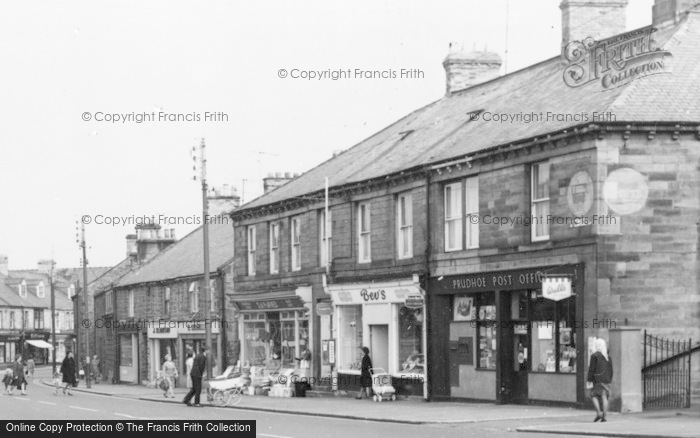 Photo of Prudhoe, Front Street, Post Office c.1960