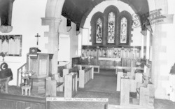 Parish Church Interior c.1960, Prudhoe