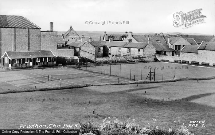 Photo of Prudhoe, The Park c.1955