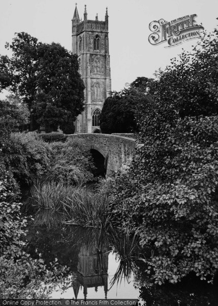 Photo of Publow, All Saints Church From The River c.1955