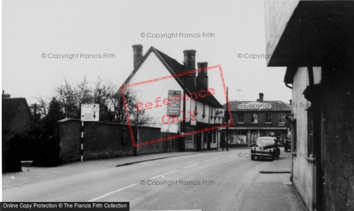 Photo of Puckeridge, High Street c.1960