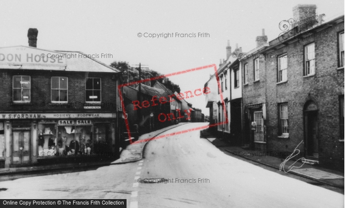 Photo of Puckeridge, High Street c.1960