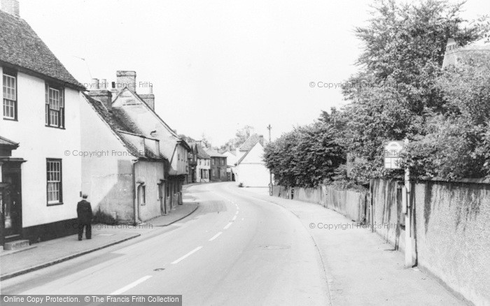 Photo of Puckeridge, High Street c.1960