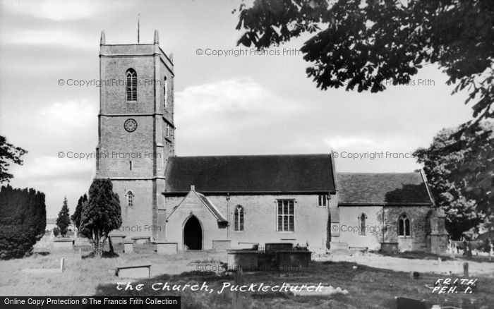 Photo of Pucklechurch, St Thomas A Becket Church c.1955