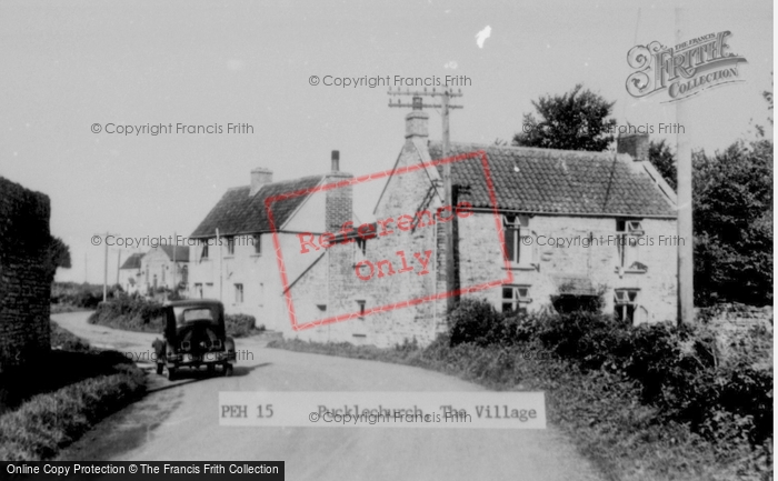 Photo of Pucklechurch, The Village c.1960