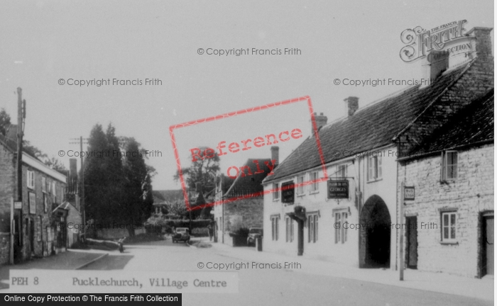 Photo of Pucklechurch, The Village Centre c.1955