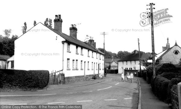 Photo of Puddington, The Village c.1955