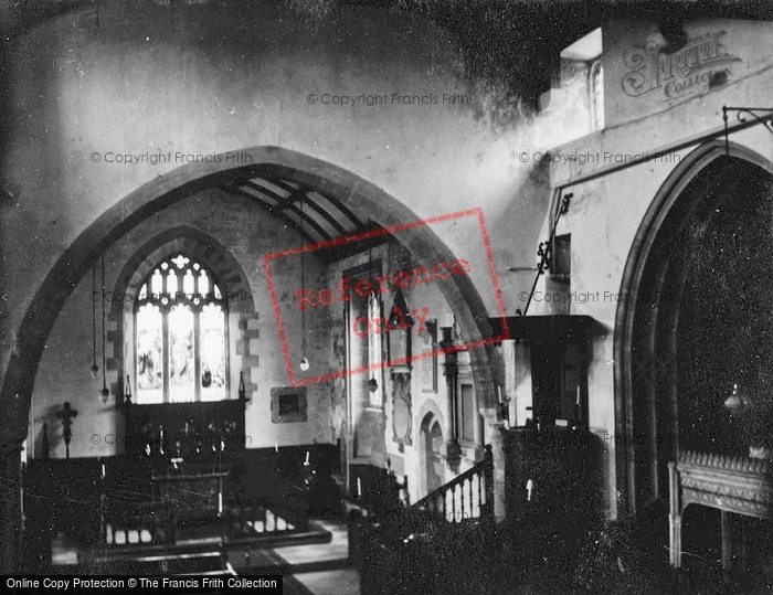 Photo of Puddletown, Church Interior 1953