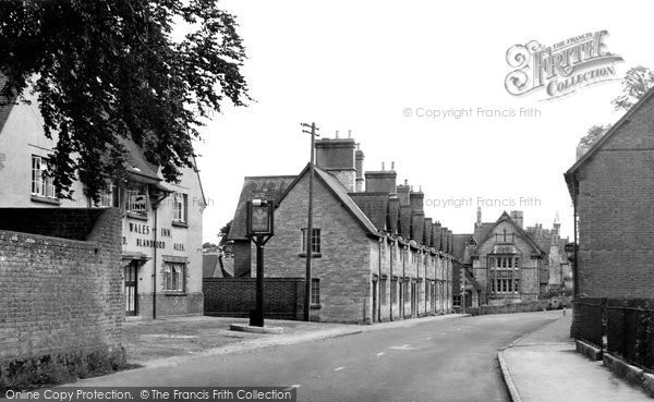 Photo of Puddletown, High Street c.1951