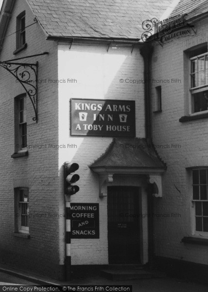 Photo of Puddletown, High Street, Kings Arms Inn 1966