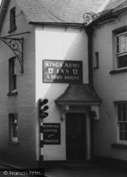 High Street, Kings Arms Inn 1966, Puddletown