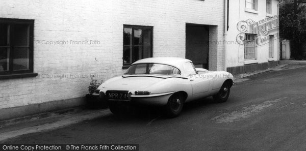 Photo of Puddletown, Jaguar E Type Car c.1965