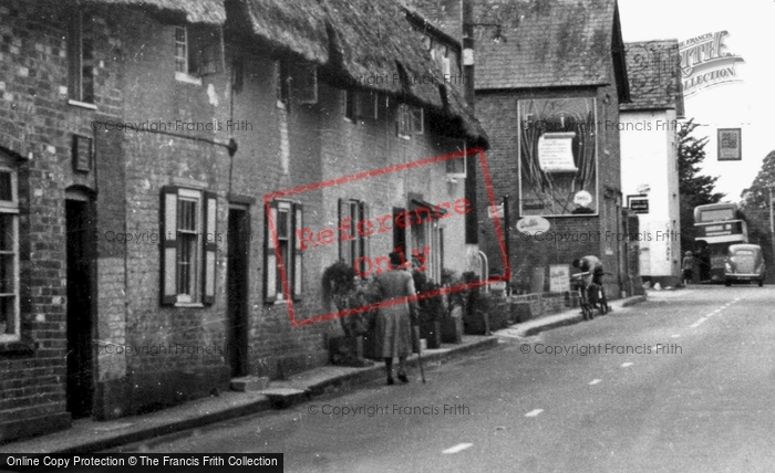 Photo of Puddletown, Kings Arms Street c.1951