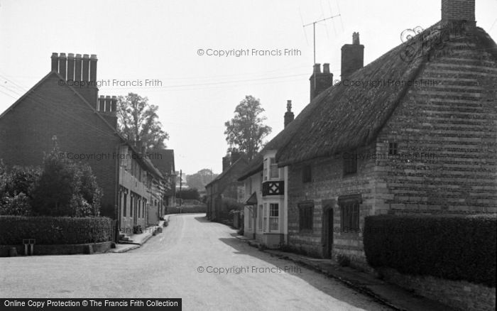 Photo of Puddletown, Mill Street Showing Ralph Wightman's House 1954