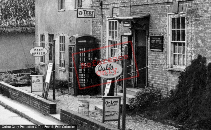 Photo of Puddletown, The Post Office 1956