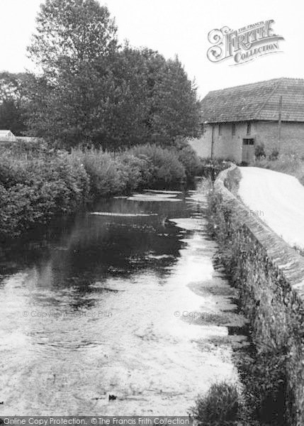 Photo of Puddletown, The River Piddle c.1960