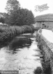 The River Piddle c.1960, Puddletown