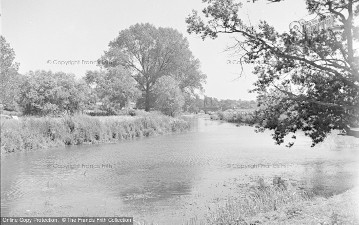 Photo of Pulborough, River Arun Above The Bridge 1949