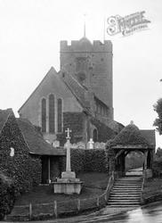 St Mary's Church 1921, Pulborough