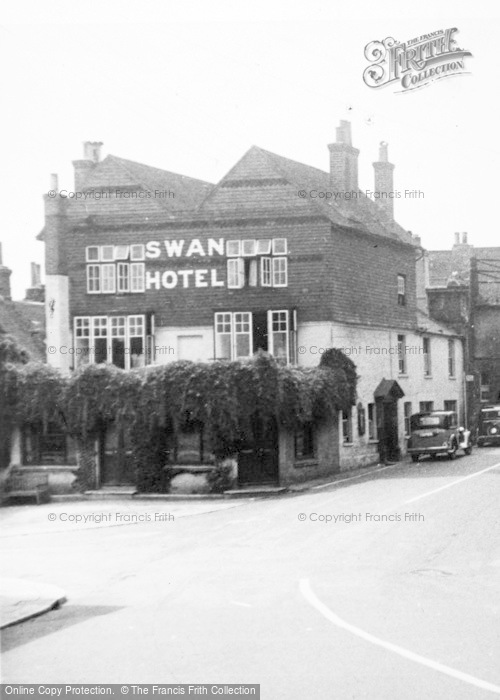 Photo of Pulborough, Swan Hotel c.1950