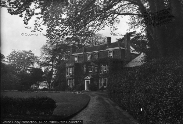 Photo of Pulborough, The Rectory 1921