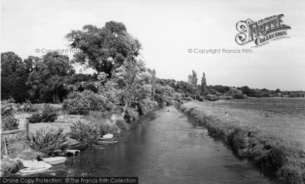 Photo of Pulborough, The River Arun 1959