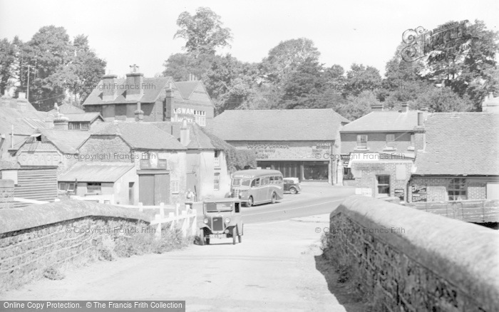 Photo of Pulborough, Village From The Old Bridge c.1950