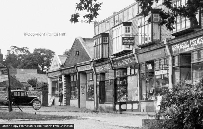 Photo of Purbrook, Main Road Shops c.1960