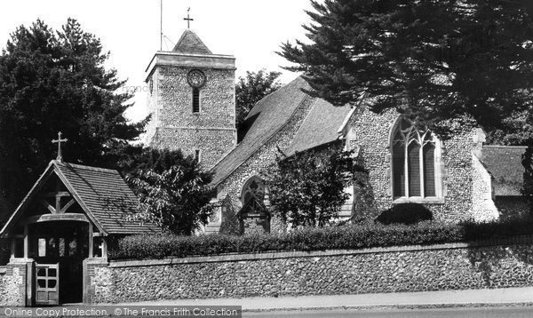 Photo of Purbrook, St John The Baptist c.1960