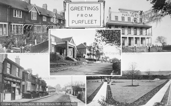 Photo of Purfleet, Composite c.1955