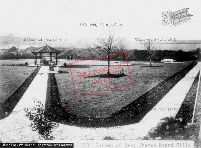 Photo of Purfleet, Garden Of Rest, Thames Board Mills c.1950