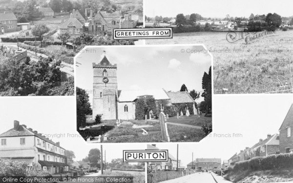 Photo of Puriton, Composite c.1955