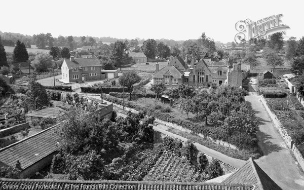 Photo of Puriton, School And Vicarage c.1955