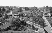 School And Vicarage c.1955, Puriton