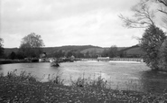 Purley, Lock And Weir c.1950, Purley On Thames