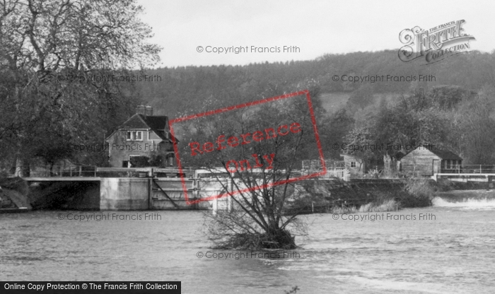 Photo of Purley, Lock c.1950